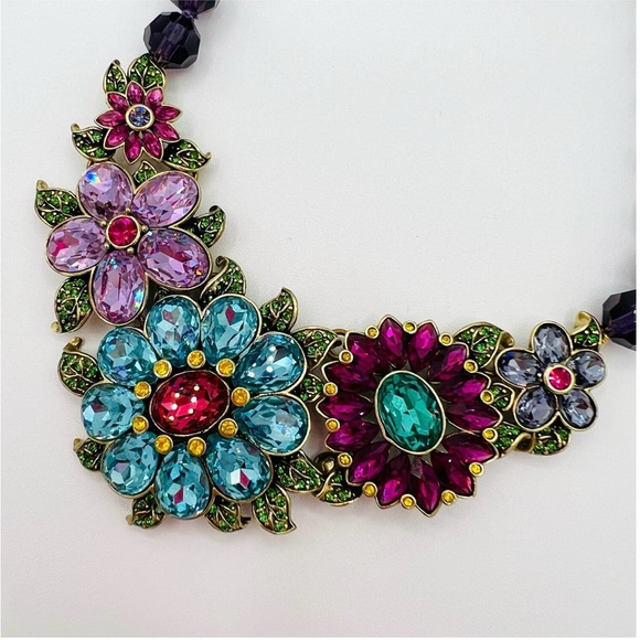 Heidi Dauss Crystal Flower Necklace - Picture 10 of 10